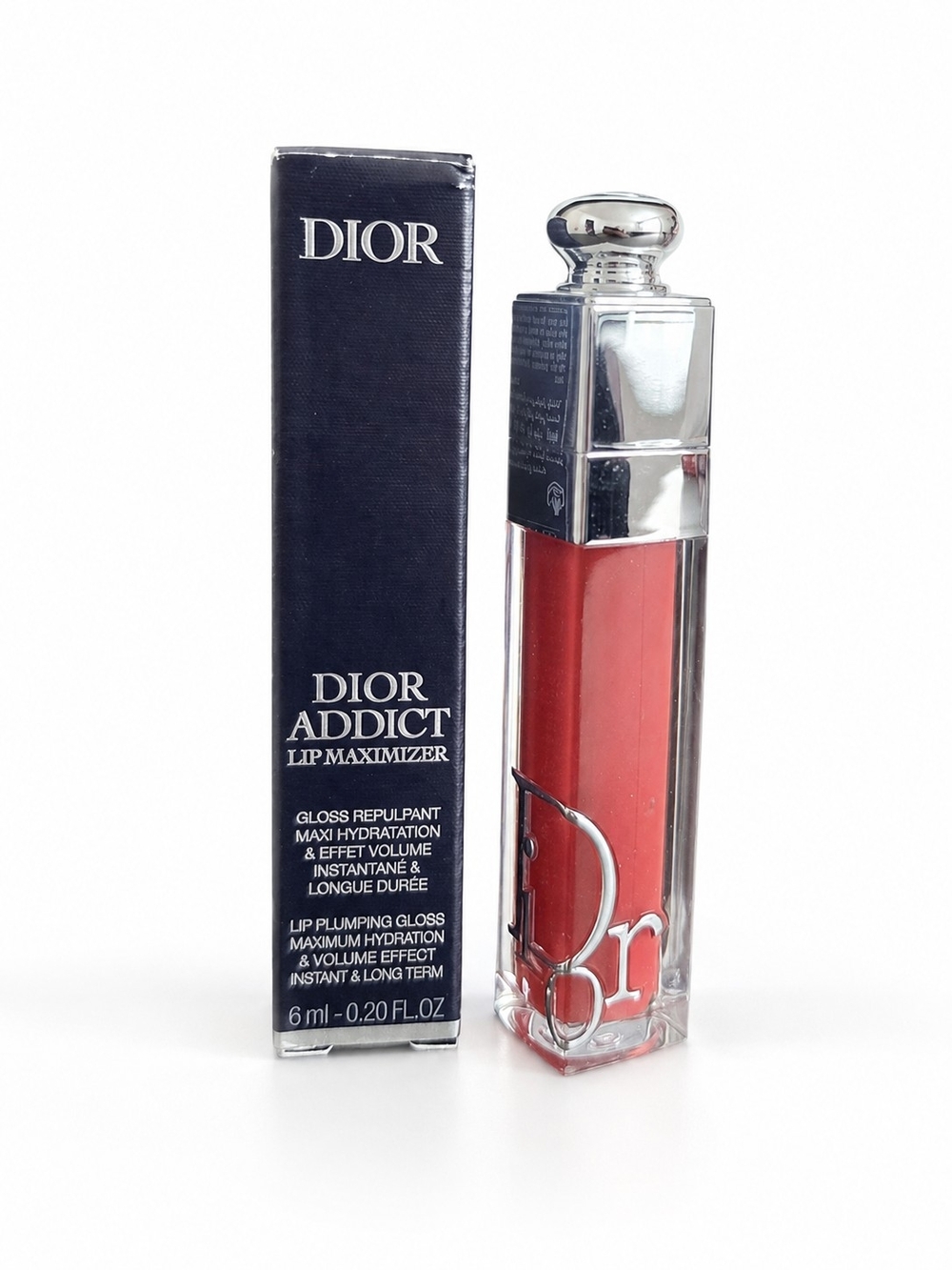 Dior Addict Lip Maximizer Gloss — Bright Red